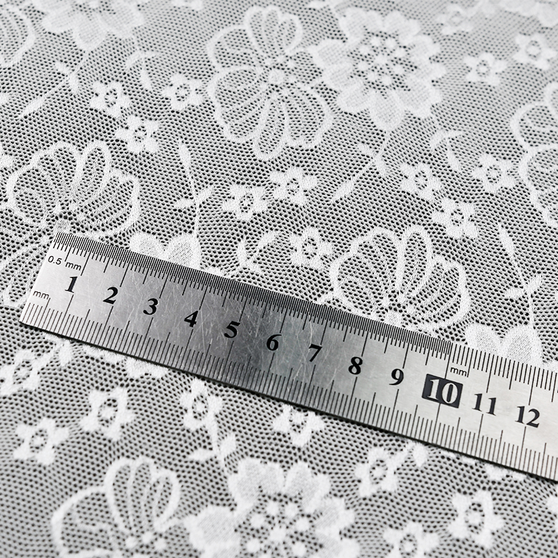پارچه توری کشدار گلدار برای لباس زیر زنانه و لباس 1008#
