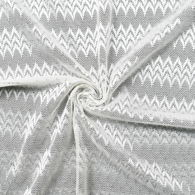 پارچه توری استرچ گل با کیفیت بالا برای لباس زیر زنانه و لباس 1023#