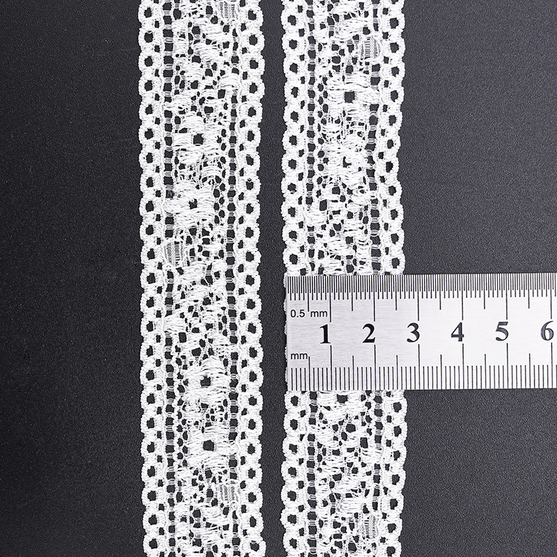 توری توری نایلونی کشدار 2.8 سانتی متری پارچه توری نایلونی توری اسپندکس نایلونی برای سوتین و لباس زیر تزیین عروسی 106132#