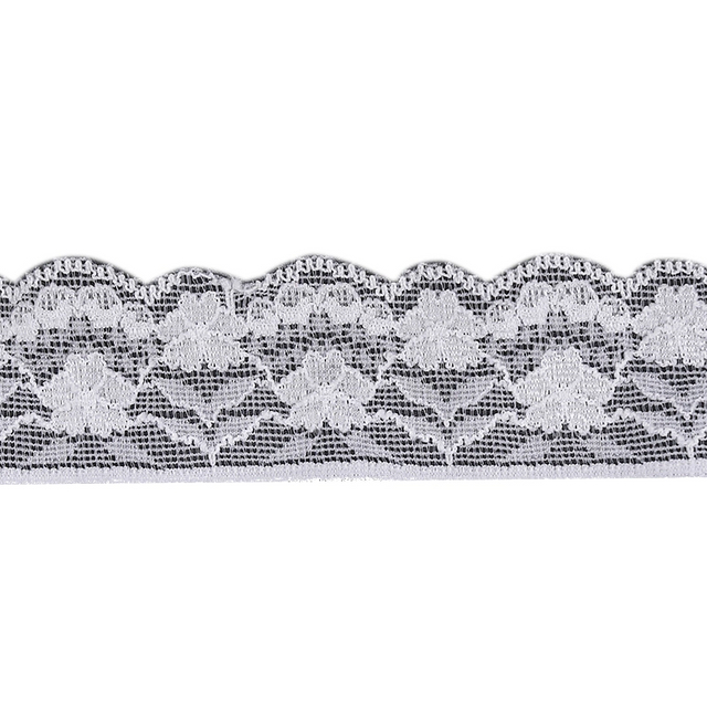 3.5 سانتی متر دامن توری زنانه سجاف کوچک لوازم جانبی لباس زیر نایلون الاستیک توری 106272#