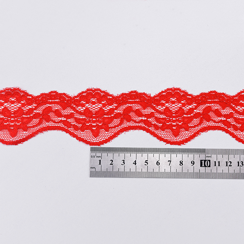 5.1 سانتی متر دامن توری زنانه سجاف کوچک لوازم جانبی لباس زیر نایلون الاستیک توری 106113#