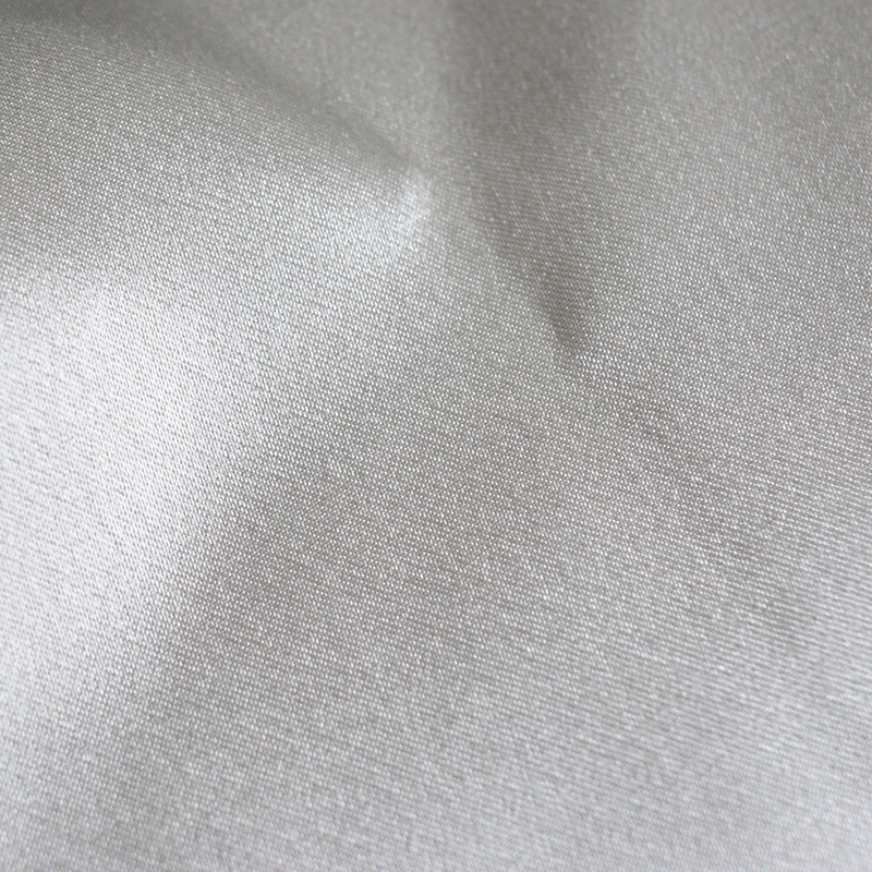 کشش 95% پلی استر 5% اسپندکس پارچه ساتن پارچه ساتن براق برای لباس زنانه لباس شب پارچه پلی استر 