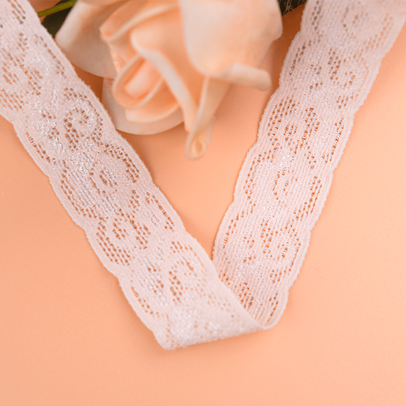 توری توری نایلونی کشدار 2.5 سانتی متری توری نایلونی نایلونی توری اسپندکس برای سوتین و لباس زیر تزیین عروسی 1592#