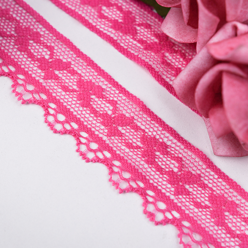 توری توری نایلونی کشدار 2.9 سانتی متری توری نایلونی نایلونی توری اسپندکس برای سوتین و لباس زیر تزیین عروسی 2508#