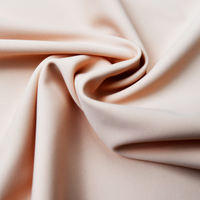 پارچه دو رو بافتنی 66% نایلون 34% پارچه لباس یوگا اسپندکس