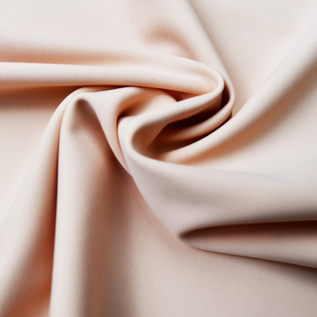 پارچه دو رو بافتنی 66% نایلون 34% پارچه لباس یوگا اسپندکس