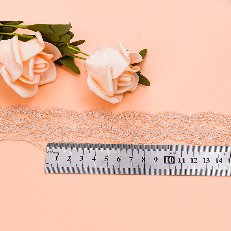 توری توری نایلونی کش دار 3 سانتی متری توری نایلونی نایلونی توری اسپندکس برای سوتین و لباس زیر تزیین عروسی 6922#