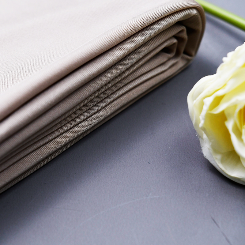 پارچه لباس شنا 80% نایلون 20% اسپندکس تار بافتنی پلی استر برای پوشاک لباس شنا 