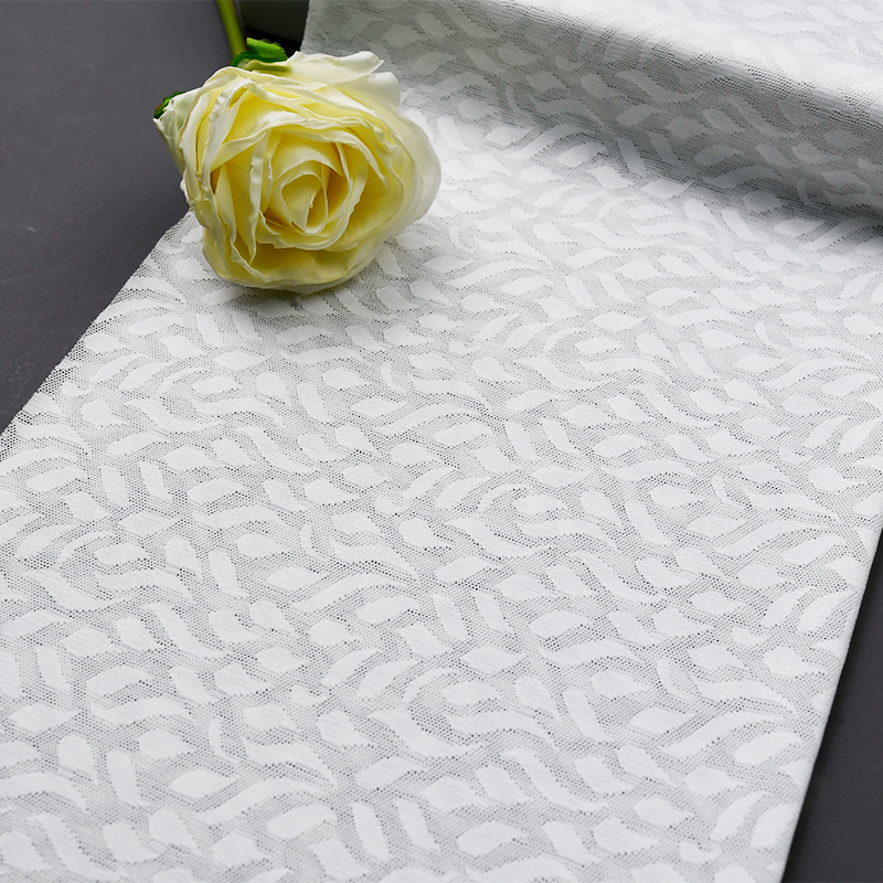 پارچه توری استرچ گل با کیفیت بالا برای لباس زیر زنانه و لباس 1025#