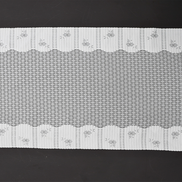 توری توری گلدار سفید کشدار 31.5 سانتی متری تولید کننده حرفه ای توری زنانه 5958#