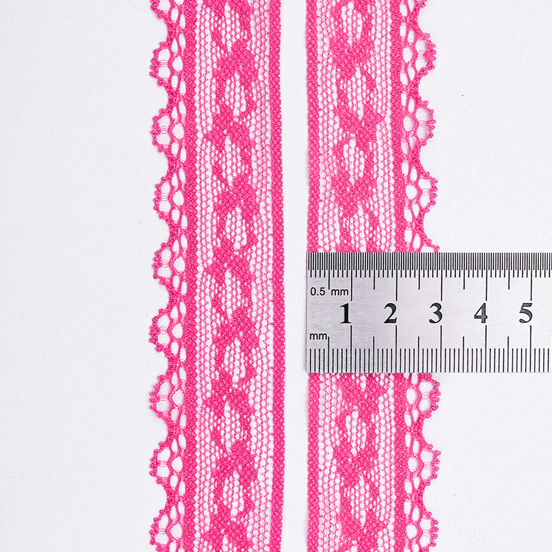 توری توری نایلونی کشدار 2.9 سانتی متری توری نایلونی نایلونی توری اسپندکس برای سوتین و لباس زیر تزیین عروسی 2508#