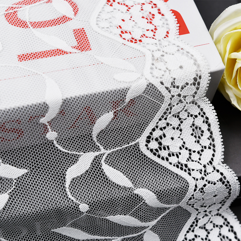 24 سانتی‌متر بند بند زیر زنانه گلدار کشدار توری زیبا 7091#