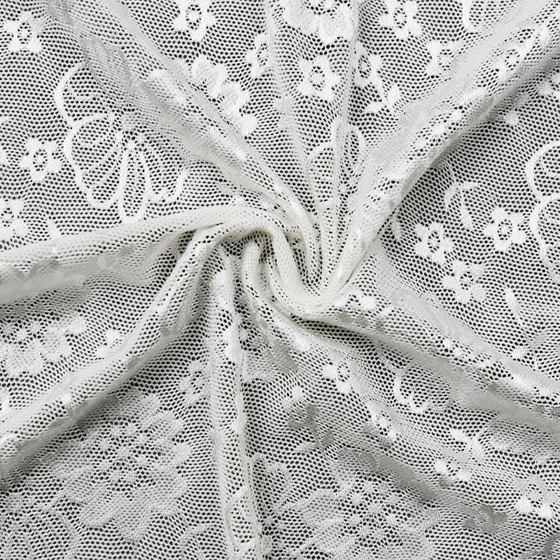 پارچه توری کشدار گلدار برای لباس زیر زنانه و لباس 1008#