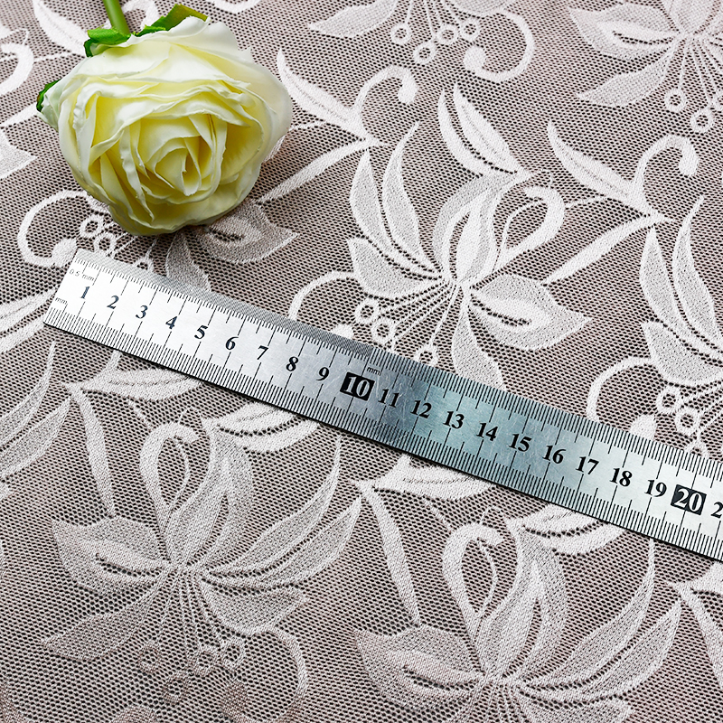 پارچه توری استرچ گل با کیفیت بالا برای لباس زیر زنانه و لباس 1024#