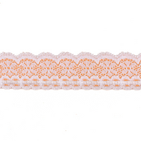 توری توری نایلونی کشدار 3.5 سانتی متری توری نایلونی نایلونی توری اسپندکس برای سوتین و لباس زیر تزیین عروسی 106028-1#