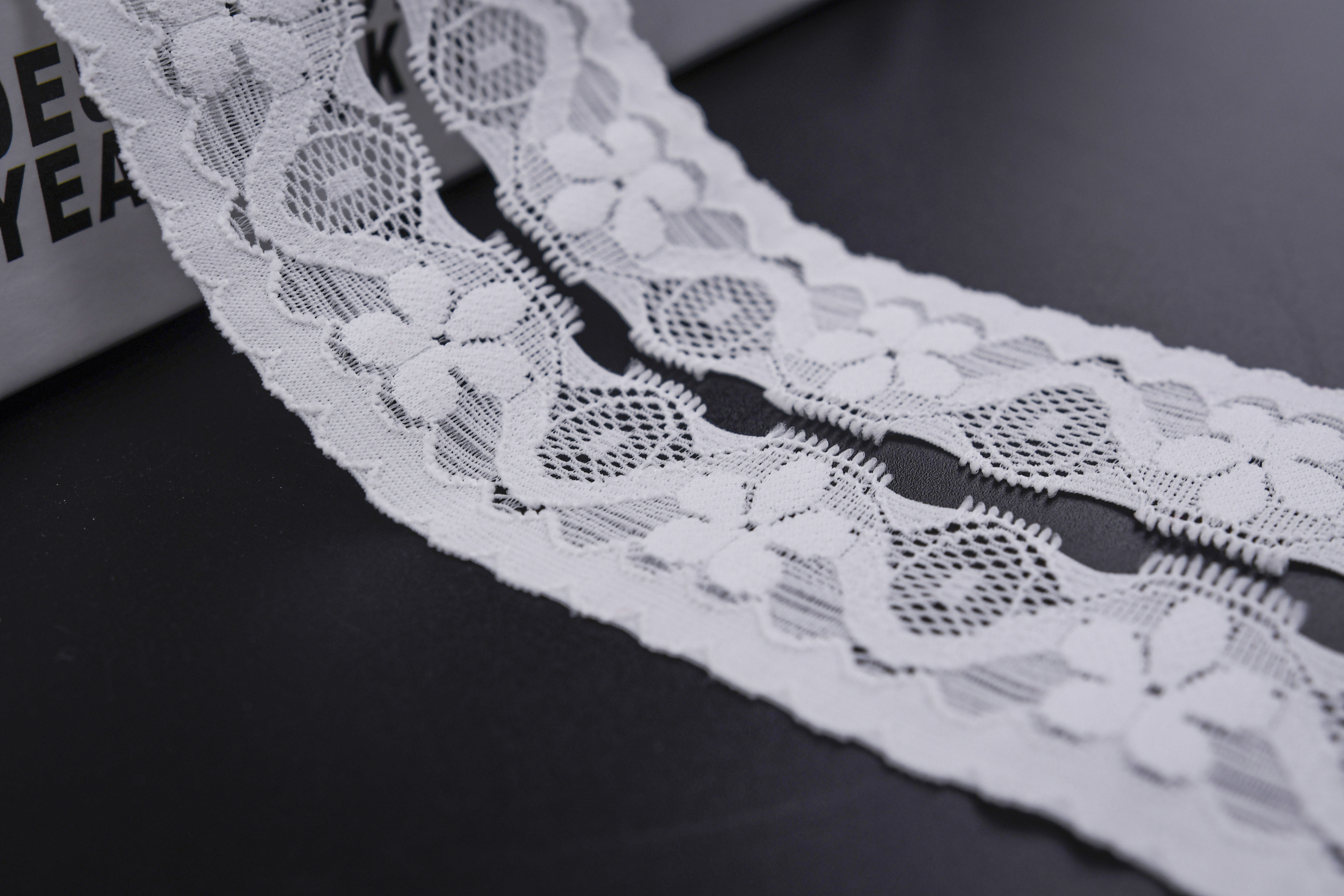 3.5 سانتی متر دامن توری زنانه سجاف کوچک لوازم جانبی لباس زیر نایلون الاستیک توری 520#