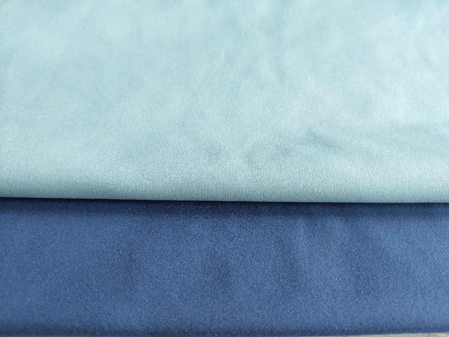 پارچه نساجی اسپندکس 90% پلی استر 10% با الاستیک بالا برای لباس یوگا لباس شنا بیکینی 