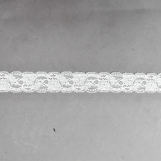 3.2 سانتی متر دامن توری زنانه سجاف کوچک لوازم جانبی لباس زیر نایلون الاستیک توری 606045#