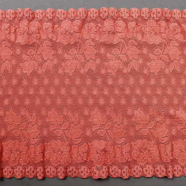 27 سانتی متر گلدار بند زیر زنانه کشدار توری زیبا توری 8012#