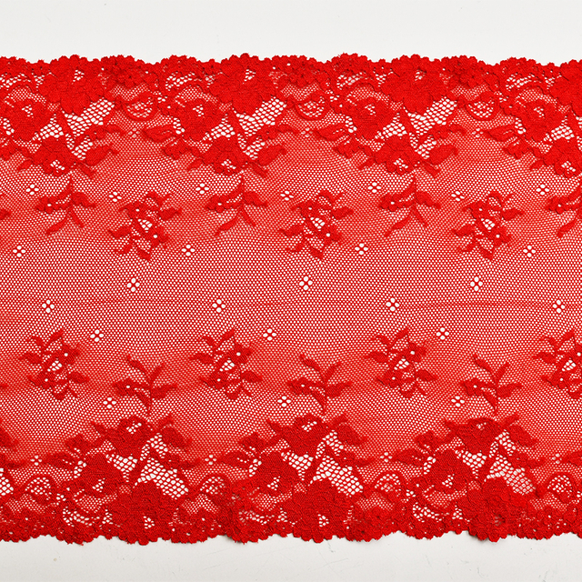 24 سانتی متر گلدار بند زیر زنانه کشدار توری زیبا توری 9009#