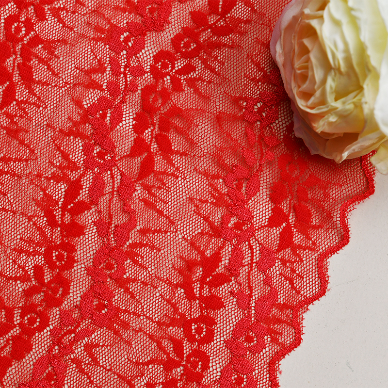 22 سانتی متر گلدار بند زیر زنانه کشدار توری زیبا توری 6600#