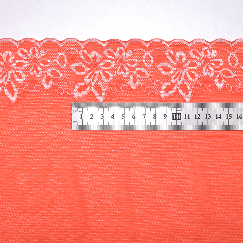 توری توری الاستیک توری ظریف 33.5 سانتی متری پارچه توری اسپندکس توری الاستیک لباس زیر زنانه سینه بند 8085#