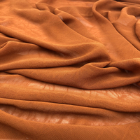 لباس مد لباس پرفروش پارچه پارچه ابریشمی خالص رنگ شده برای زنان