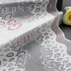 توری آماده استوک با کیفیت بالا 21.5 سانتی متر توری گلدار الاستیک زنانه 6576#