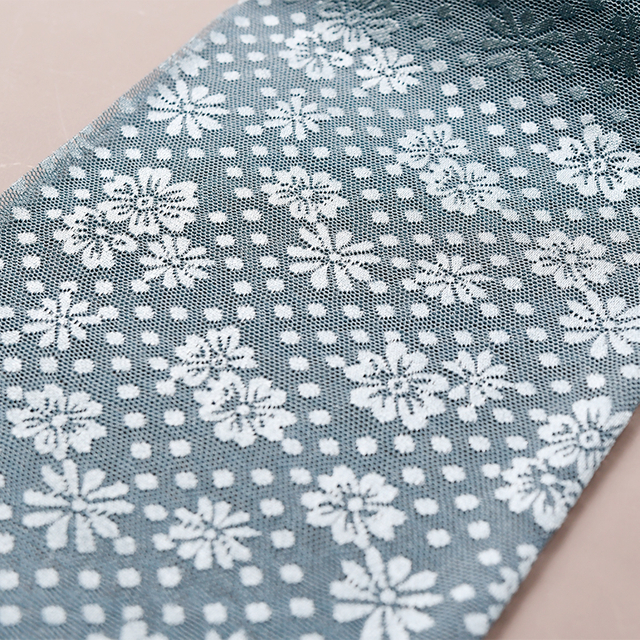 پارچه توری استرچ گل با کیفیت بالا برای لباس زیر زنانه و لباس 1005#