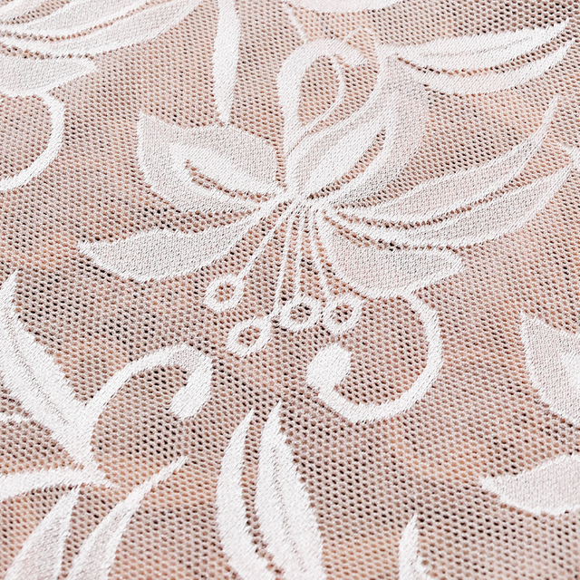 پارچه توری استرچ گل با کیفیت بالا برای لباس زیر زنانه و لباس 1024#