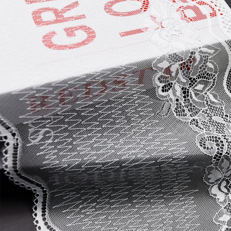 توری آماده استوک با کیفیت بالا 19.5 سانتی متر توری گلدار الاستیک زنانه 5437#