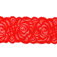 توری توری نایلونی کشدار 7 سانتی متری توری نایلونی توری نایلونی اسپندکس برای سوتین و لباس زیر تزیین عروسی 116220#