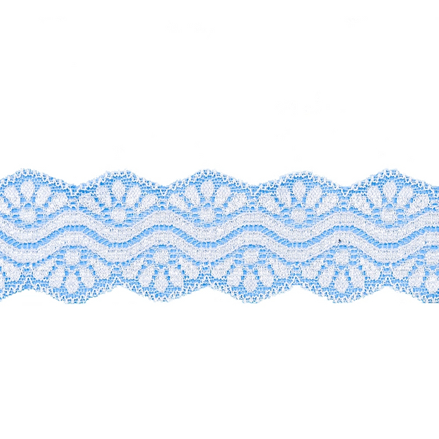 4 سانتی متر دامن توری زنانه سجاف کوچک لوازم جانبی لباس زیر نایلون الاستیک توری 106289#