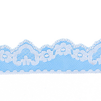 نایلون الاستیک 3 سانتی متری تزیین توری گلدار تزیین لباس عروسی توری 1813#