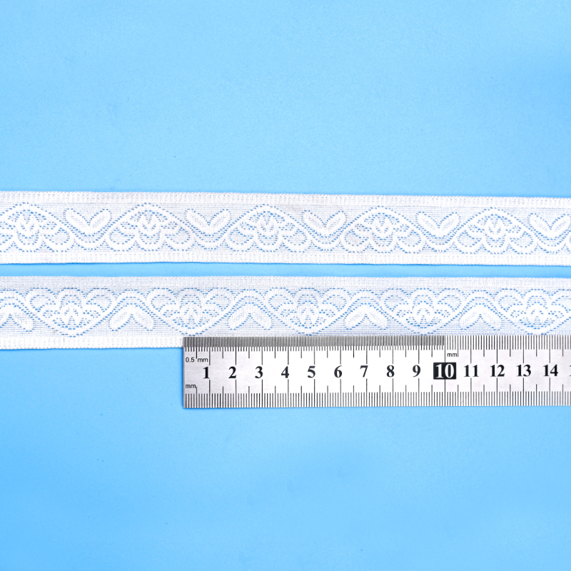 توری توری نایلونی کشدار 2.5 سانتی متری توری نایلونی توری نایلون اسپندکس توری برای سوتین و لباس زیر تزیین عروسی 7283#