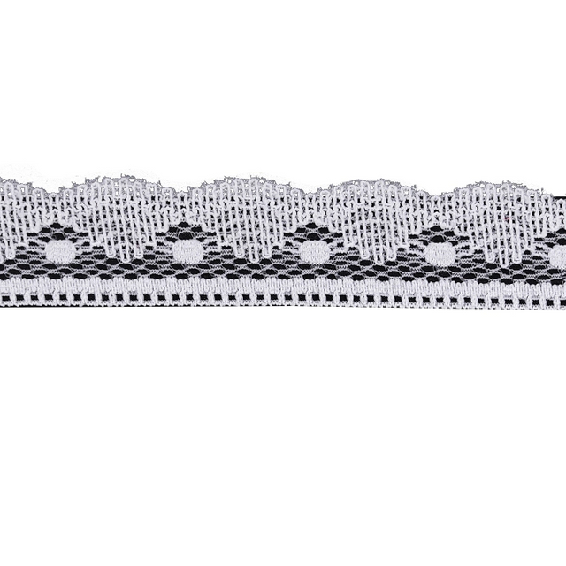 2.5 سانتی متر دامن توری زنانه سجاف کوچک لوازم جانبی لباس زیر نایلون الاستیک توری 1773#