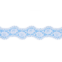 5 سانتی متر دامن توری زنانه اکسسوری زیر لبه دار کوچک نایلون توری الاستیک 106266#