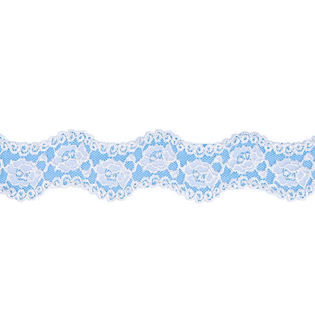 5 سانتی متر دامن توری زنانه اکسسوری زیر لبه دار کوچک نایلون توری الاستیک 106266#