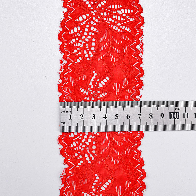 8 سانتی متر دامن توری زنانه اکسسوری زیر لبه دار کوچک نایلون توری الاستیک 6709#