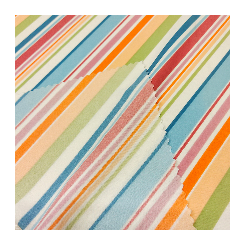 پارچه لباس شنا 85% پلی استر 15% اسپندکس 4 راه استرچ رنگی با طرح چاپ شده برای لباس شنا بیکینی یوگا