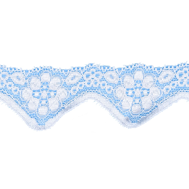 توری توری نایلونی کشدار 4 سانتی متری پارچه توری نایلونی توری اسپندکس نایلونی برای سوتین و لباس زیر تزیین عروسی 3120#