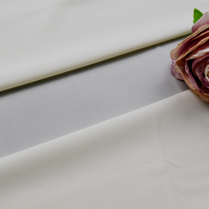 پارچه نساجی دو طرفه 49% نایلون 51% اسپندکس 4 طرفه برای لباس خواب