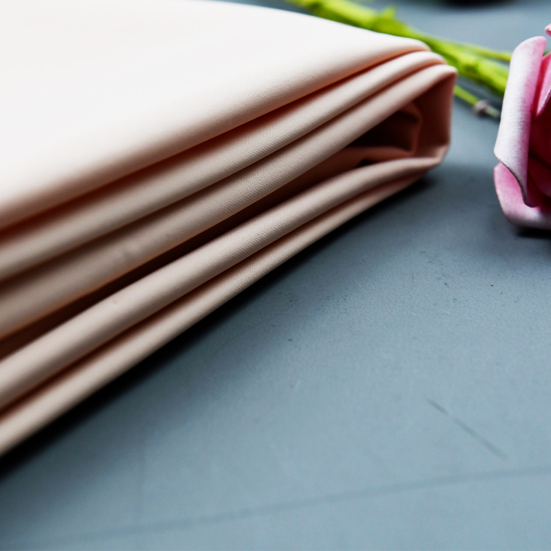 پارچه دو رو بافتنی 66% نایلون 34% پارچه لباس یوگا اسپندکس