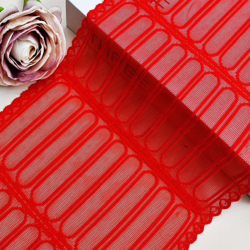 19 سانتی‌متر بند بند زیر زنانه گلدار کشدار توری زیبا 6602#