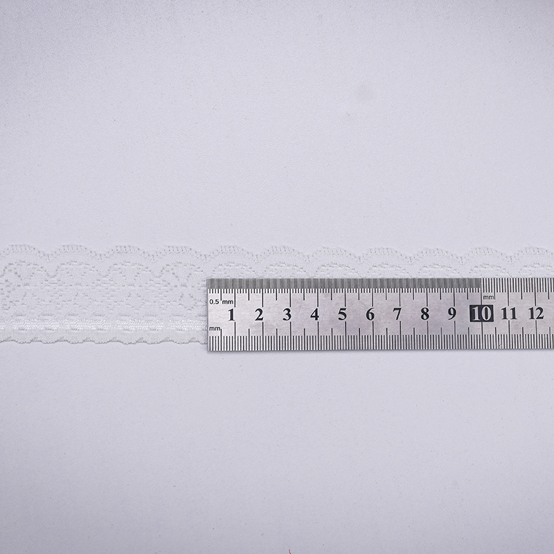 توری توری نایلونی کشدار 3.5 سانتی متری توری نایلونی نایلونی توری اسپندکس برای سوتین و لباس زیر تزیین عروسی 106028-1#