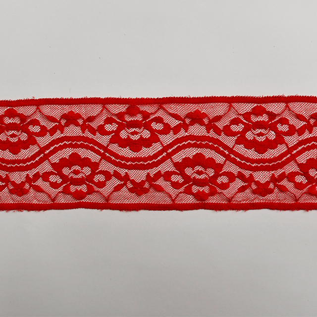 پرفروش ترین تریکو با عرض 8.5 سانتی متر نایلون اسپندکس گیپور گارنیتور کشدار برش توری نرم 4802#