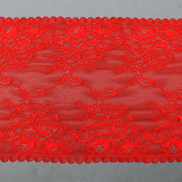 23.5 سانتی متر گلدار بند زیر زنانه کشدار توری زیبا توری 9007#