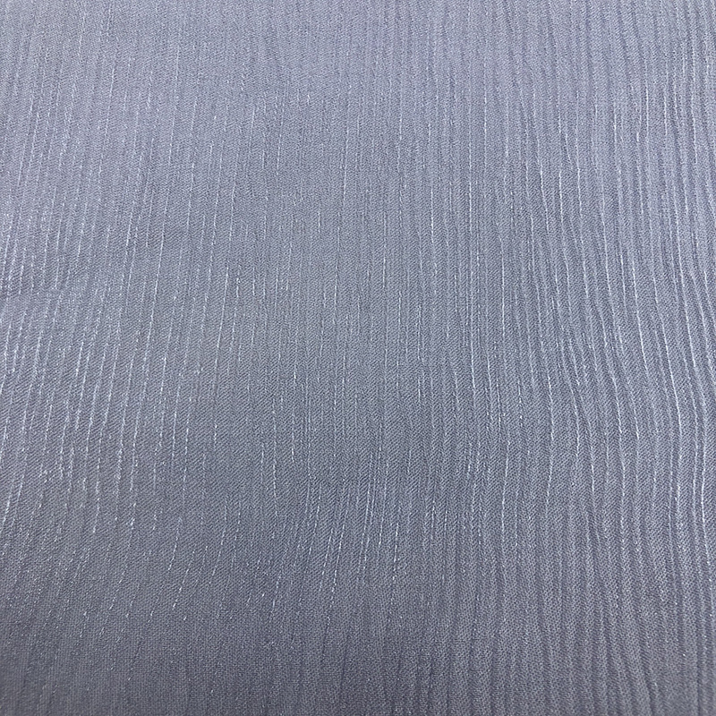 پارچه ابریشمی با کیفیت بالا بافته شده 80% ابریشم مصنوعی 20% نایلون پارچه ابریشمی چین و چروک کرپ نوعی پارچه ابریشمی برای لباس