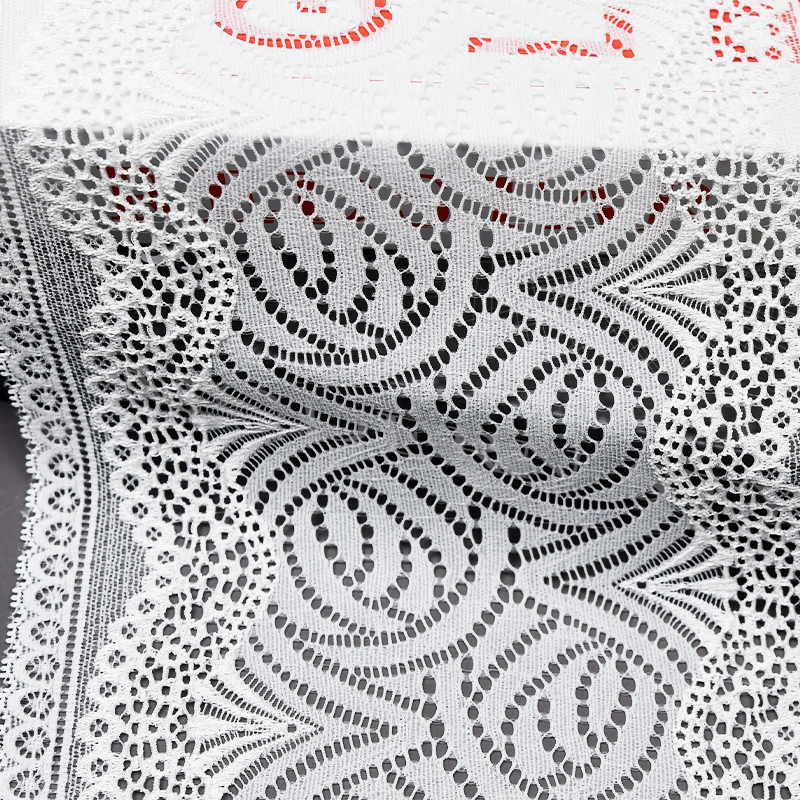 20 سانتی متری بند بند زیر زنانه گلدار کشدار توری زیبا 6153#