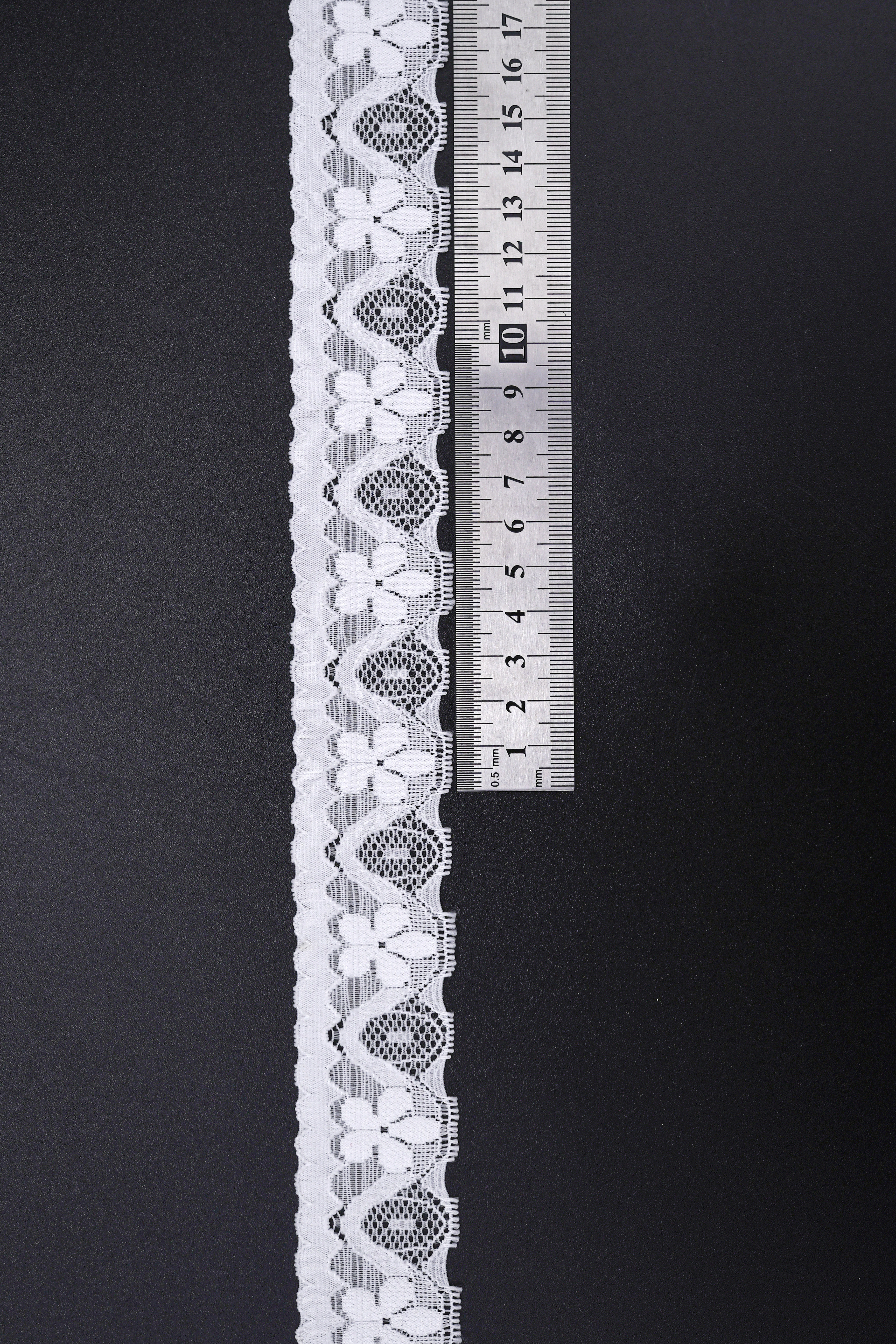 3.5 سانتی متر دامن توری زنانه سجاف کوچک لوازم جانبی لباس زیر نایلون الاستیک توری 520#